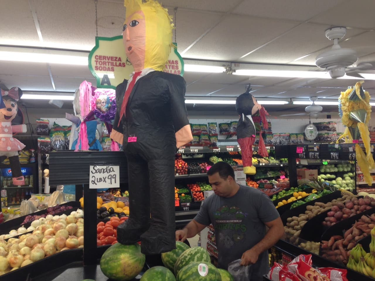 Una tienda de Mecca.