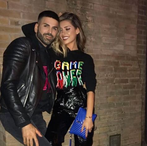 Al pie de esta fotografía, Michelle escribió: "Español de visita en Nueva York, ¡amé verte! Los amigos son la familia que se escoge".