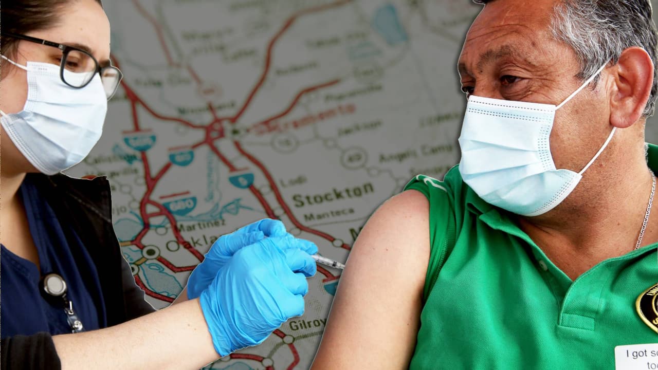 Condado de Contra Costa hace elegibles para vacunarse a mayores de 16 años antes que el gobierno estatal