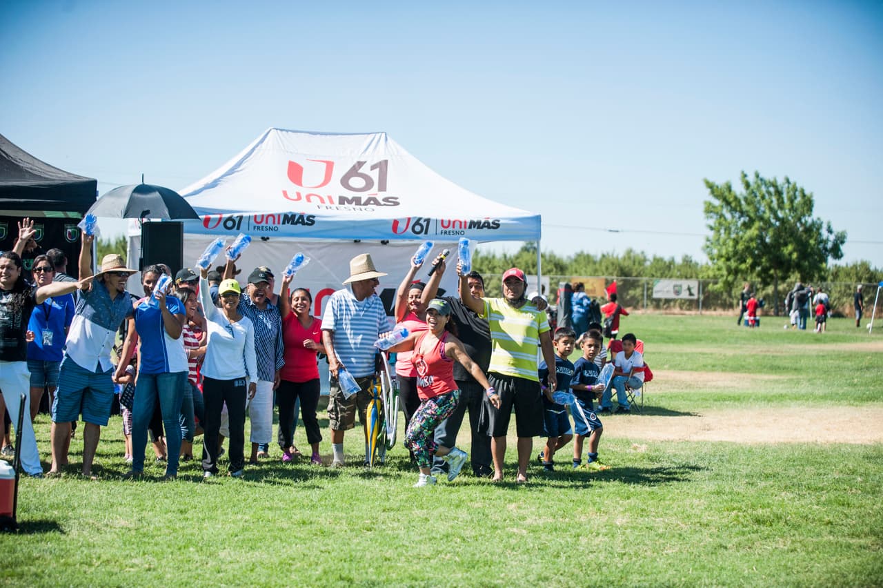 Diversión familiar en Copa Univision Fresno.
