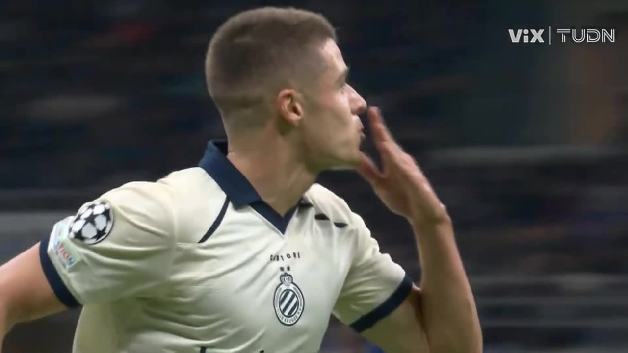 Penal o no, qué golazo acaba de marcarle Brujas al Inter