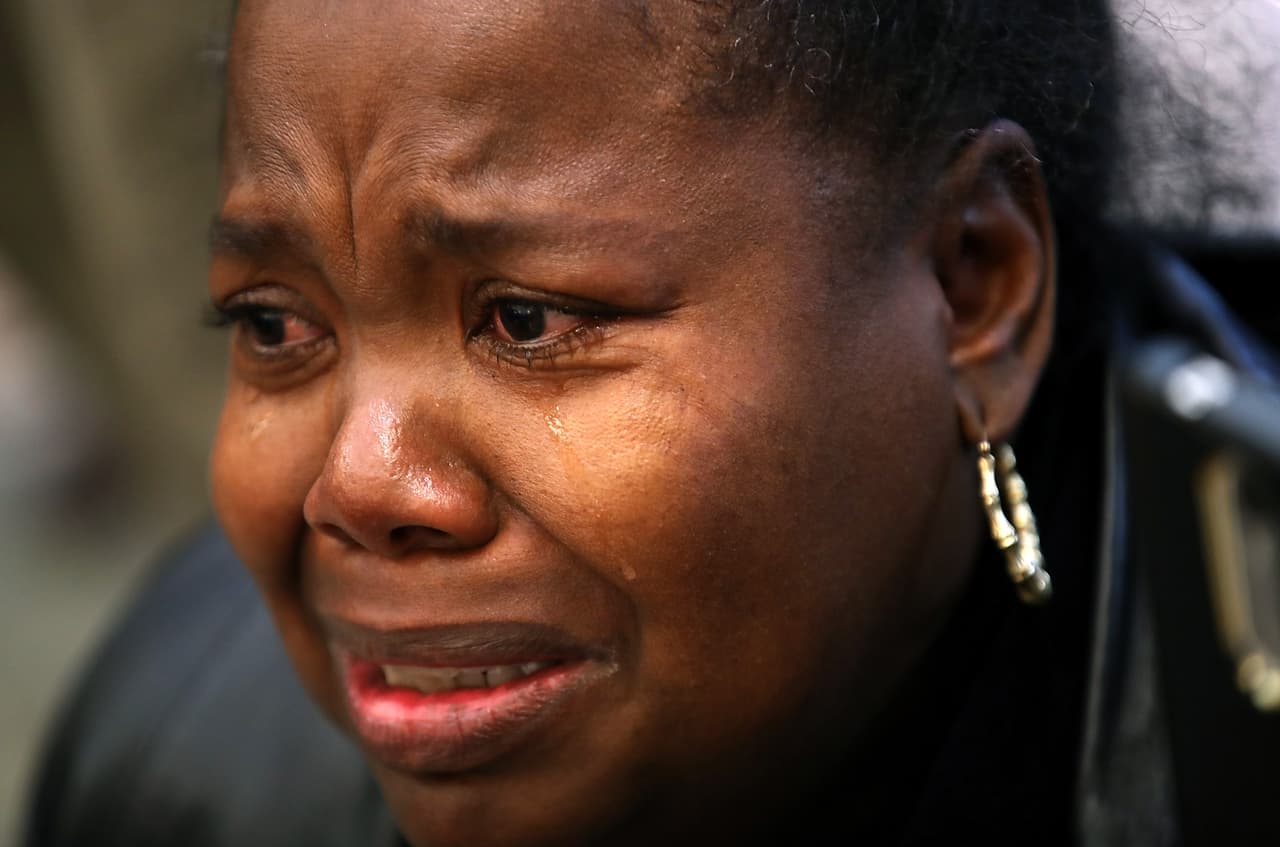 El llanto de la comunidad por lo que consideran un acto de abuso excesivo de la fuerza.