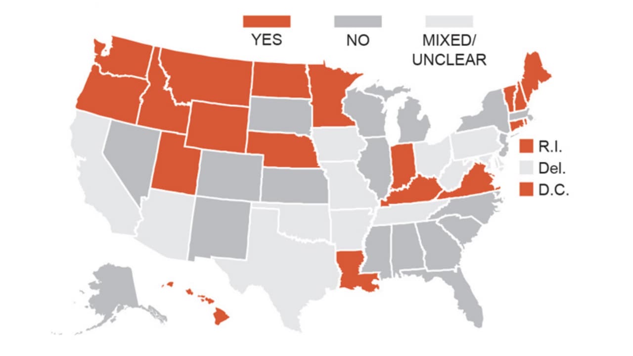 Una veintena de estados permiten tomar la 'selfie' en la urna.