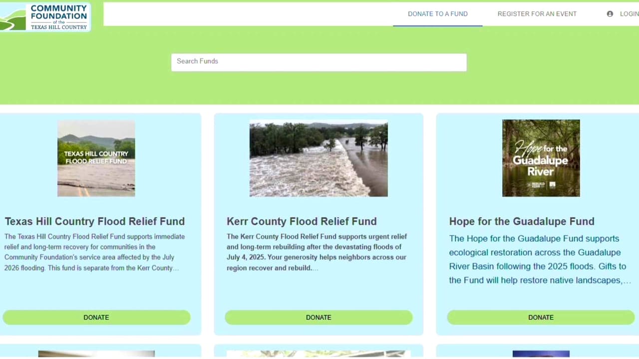 La Fundación de Texas Hill Country activa fondo regional de alivio por inundaciones