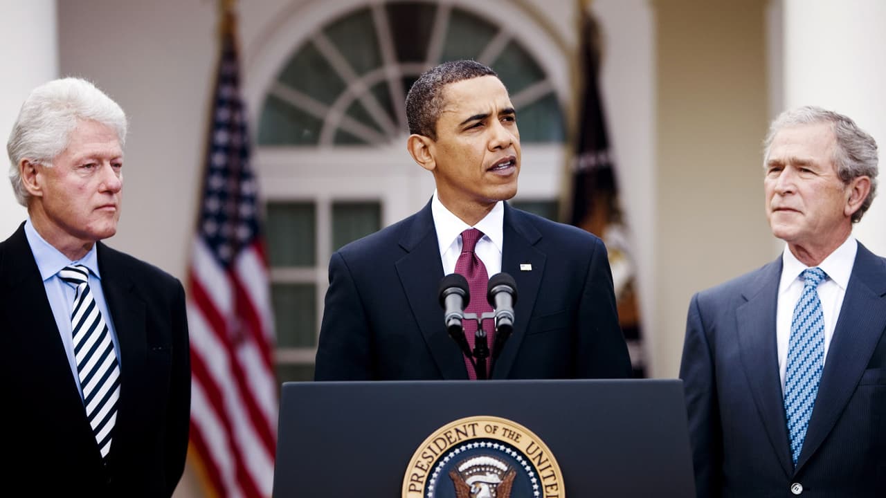 "Un momento de vergüenza": Obama, Bush y Clinton critican la violencia desatada en el Capitolio