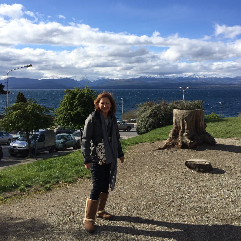 Visitando Bariloche.