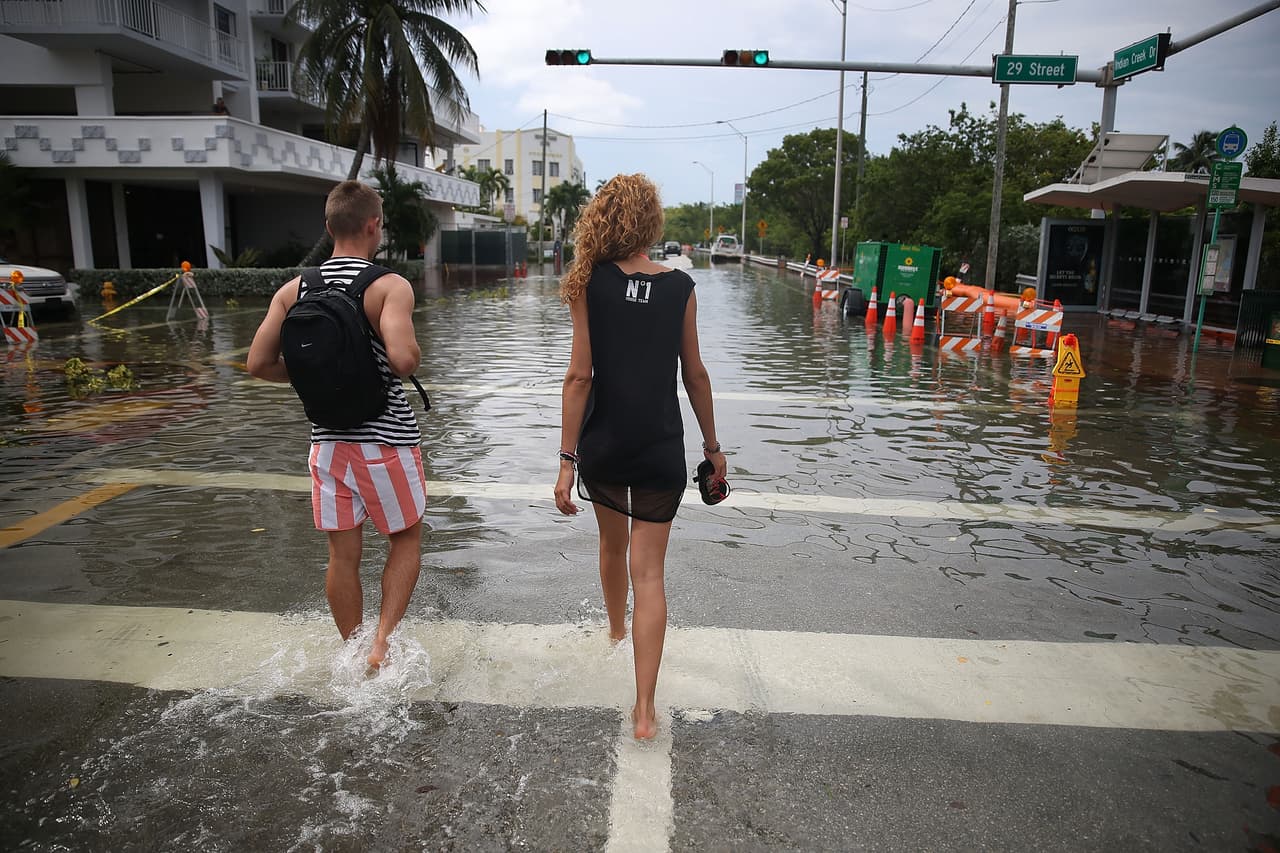 Emiten una advertencia de inundaciones repentinas para el noreste de Miami-Dade