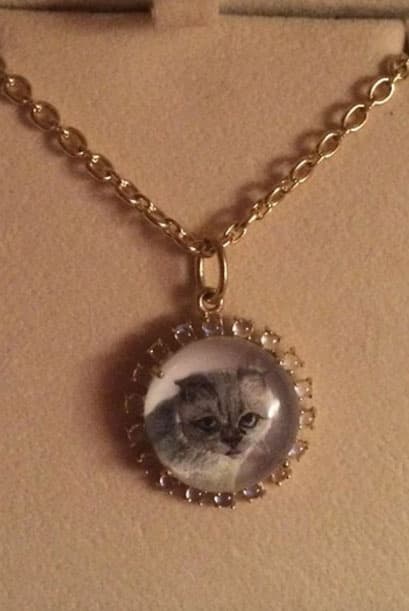 Taylor Siwt hasta recibe joyas como regalos de amigas como Lena Dunham. "Mi regalo de cumpleaños delenadunham es mi nueva posesión más preciada".