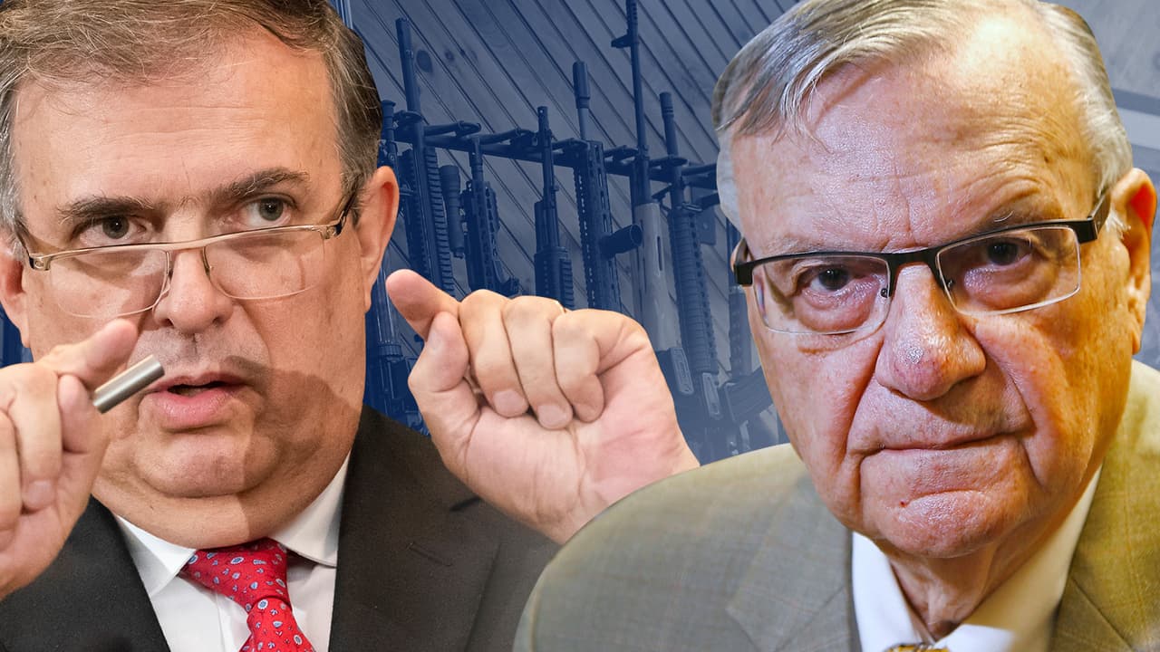 Canciller mexicano Marcelo Ebrard llama delincuente a Joe Arpaio y este exige una disculpa