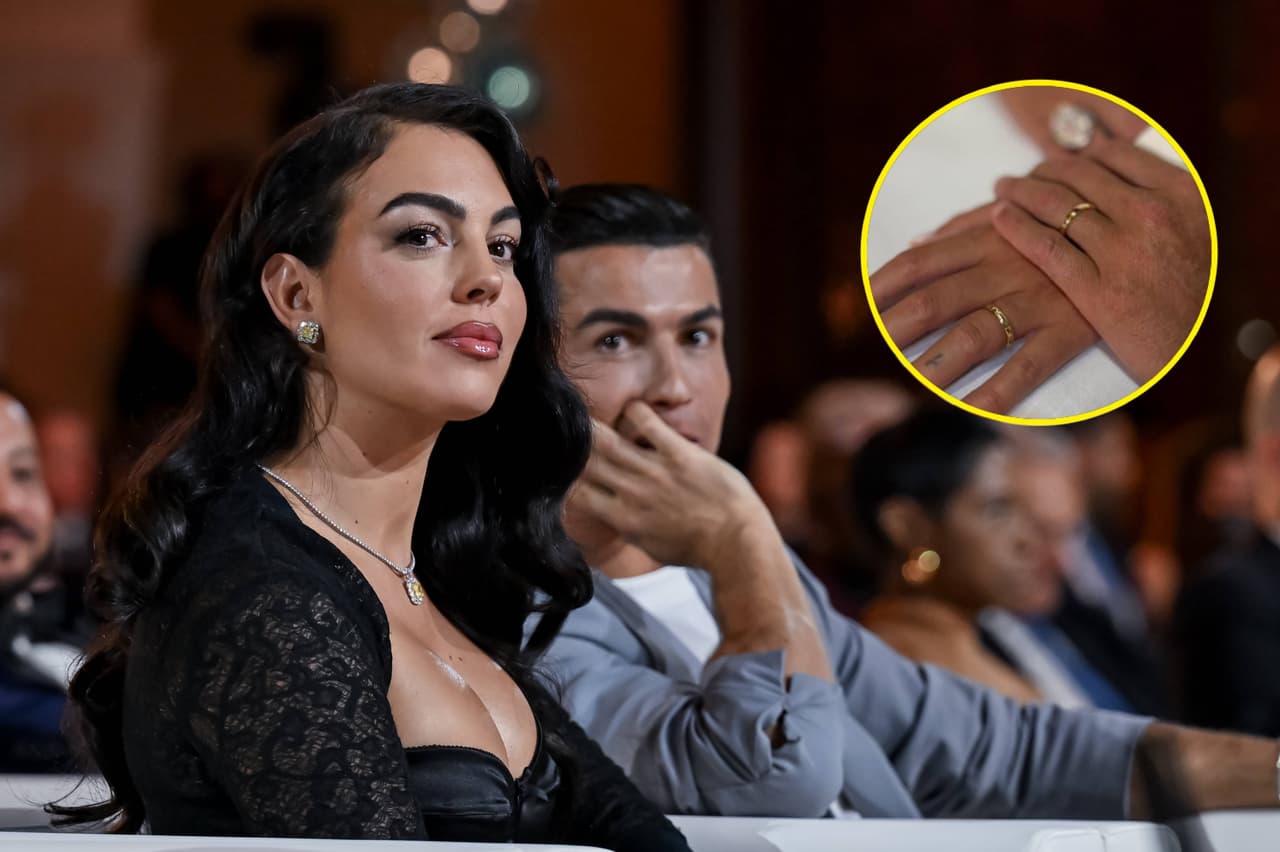 Cristiano Ronaldo publica foto de su boda con Georgina Rodríguez