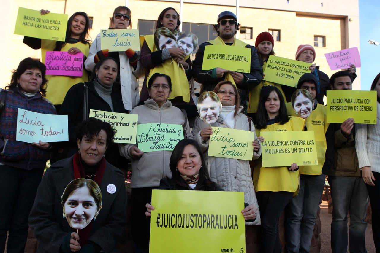 Dentro de la cárcel, Lucía se convirtió en un emblema por los derechos de las mujeres en Paraguay.