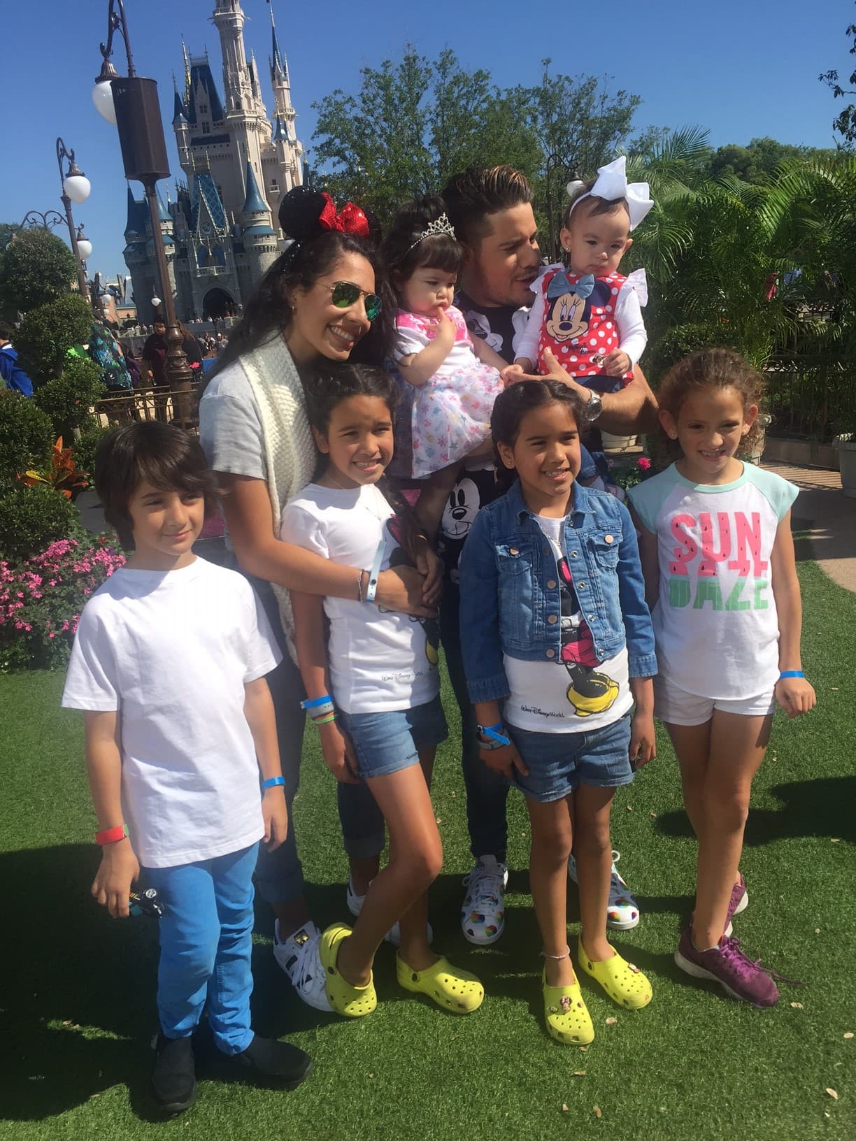 Michelle y Giulietta se encontraron en los brazos de William.