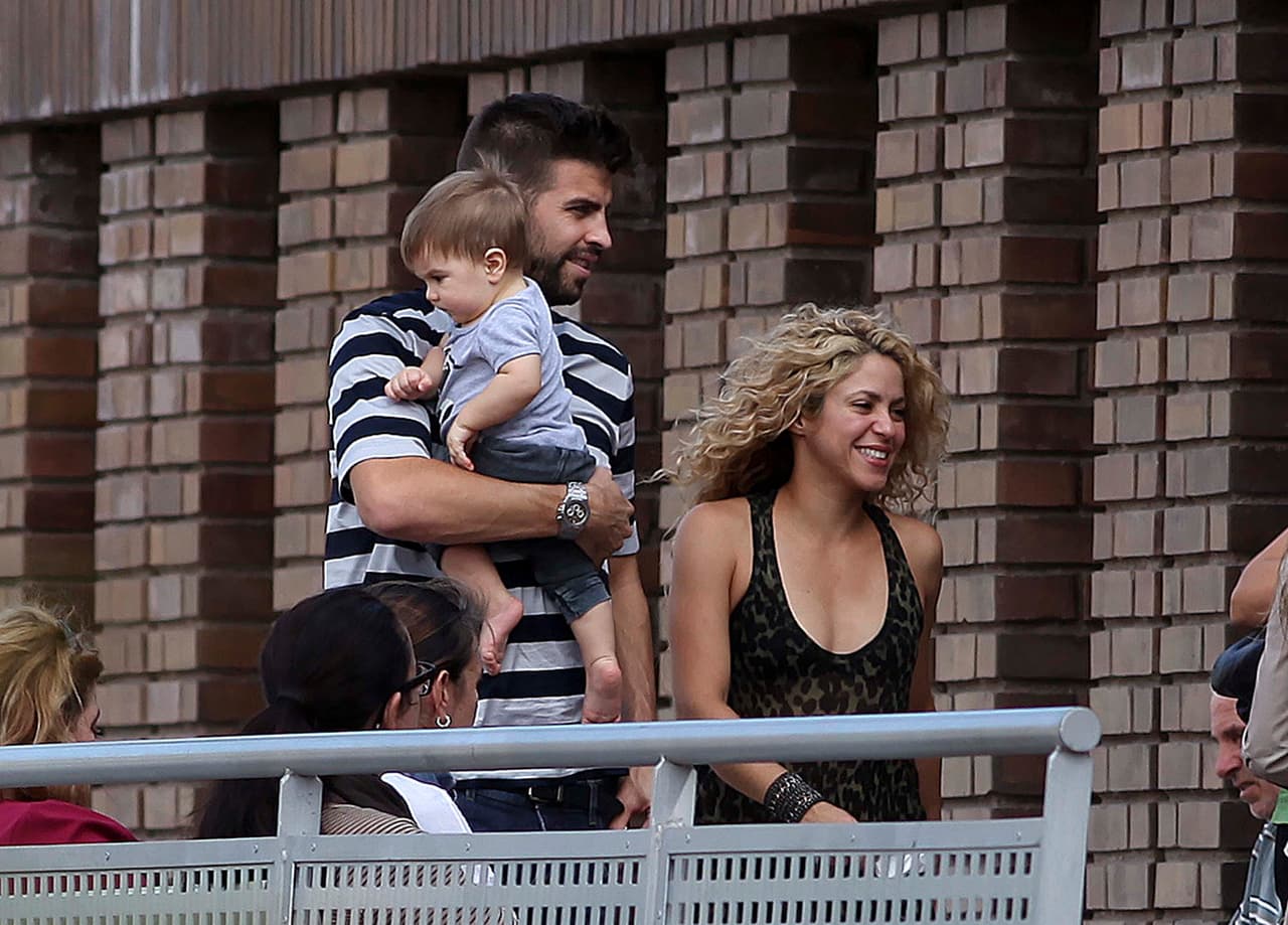 Shaki y su galán se ven muy felices juntos.