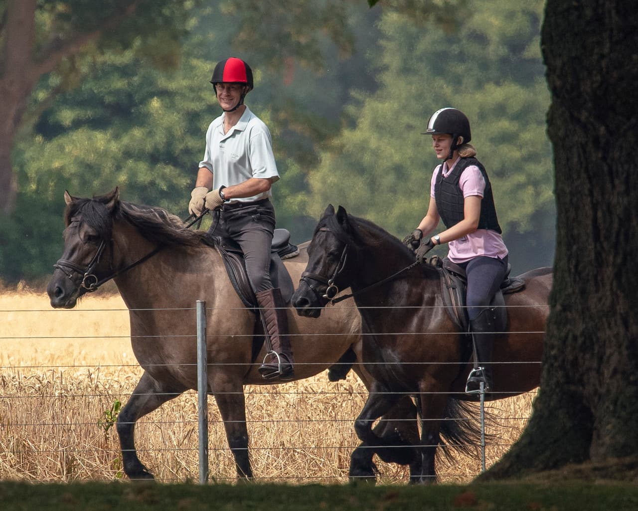 "Ha sido mucho más interesante ver a nuestros hijos crecer y ver cómo los niños tratan de averiguar qué es esto y cómo funciona", comentó el príncipe Eduardo.