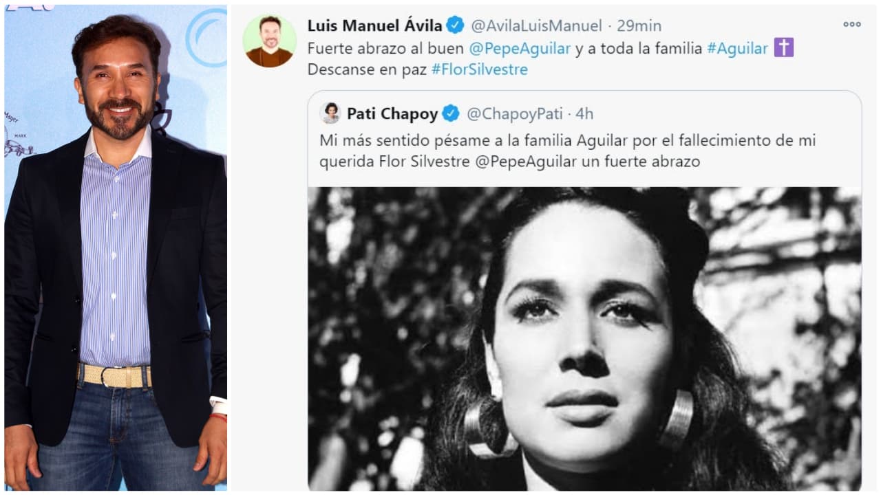 El actor Luis Manuel Ávila, conocido por su personaje de Junior en 'La Familia P.Luche', mandó sus condolencias a través de Twitter.