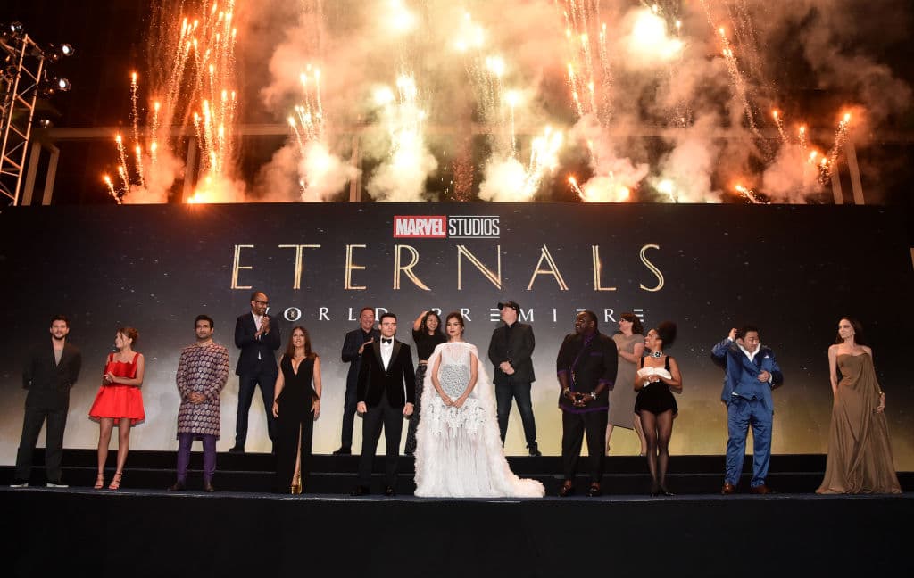 Salma interpreta a la líder espiritual Ajak, en el filme de Marvel ‘Eternals’. En una entrevista con 
<a href="https://variety.com/2021/film/features/salma-hayek-eternals-house-of-gucci-hitmans-wifes-bodyguard-1234975898/" target="_blank">‘Variety’</a>, dijo que cuando la contrataron creyó que era una broma.