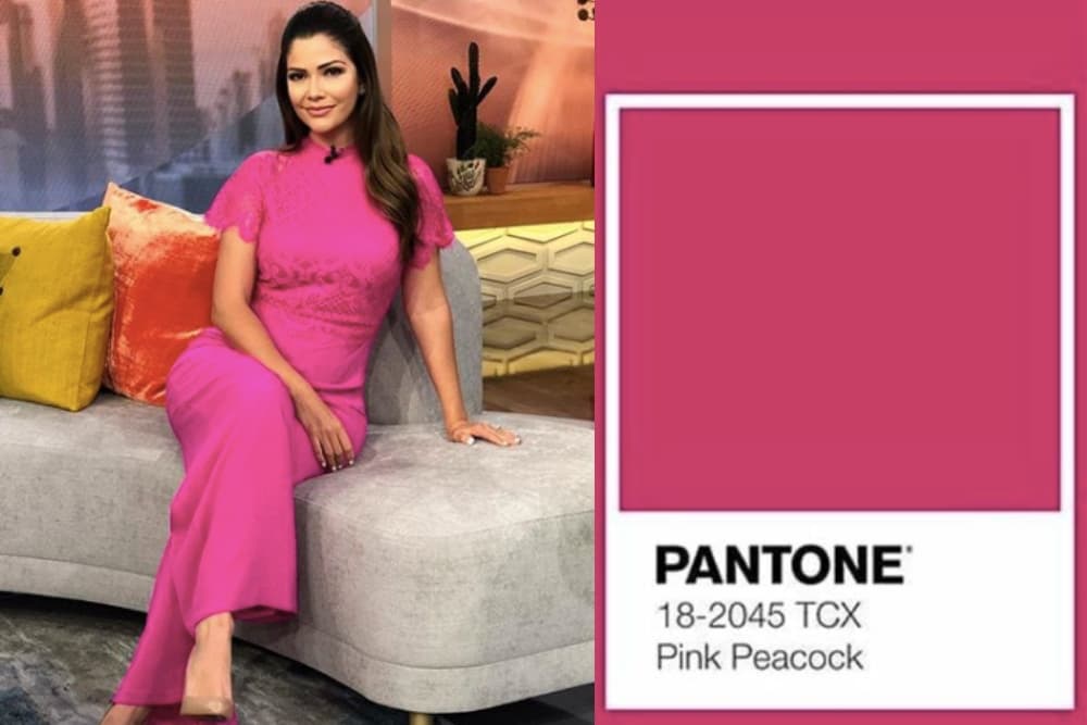 ROSA PAVO REAL.- Este es uno de los rosas fucsia más brillantes de esta temporada.