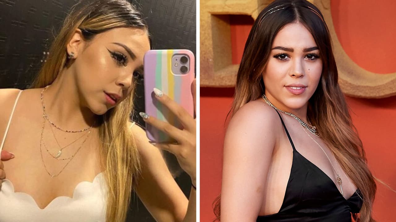Danna Paola tiene una doble exacta y fue encontrada gracias a TikTok: su parecido es irreal