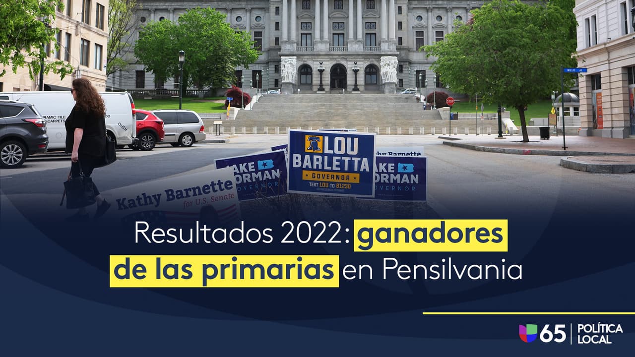Resultados elecciones primarias en Pensilvania 2022
