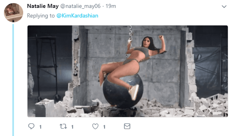 Así respondieron los los seguidores de Kardashian.