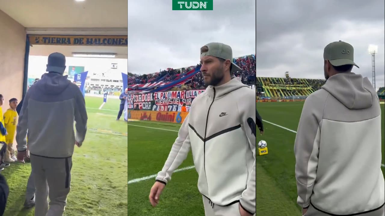 Gignac conoce el estadio de Defensa y Justicia del futbol de Argentina