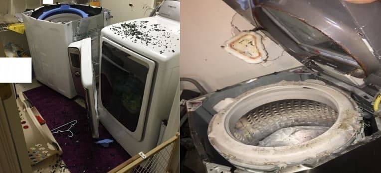 Samsung: primero explotaron los teléfonos y ahora son sus lavadoras