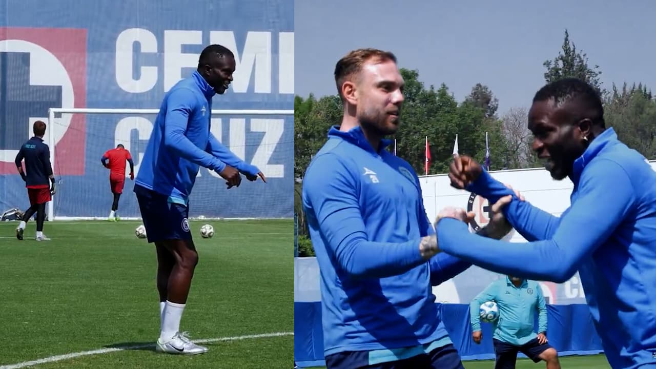 EbereCAM: Cruz Azul le pone un micrófono y el resultado es genial con risas y bromas a compañeros