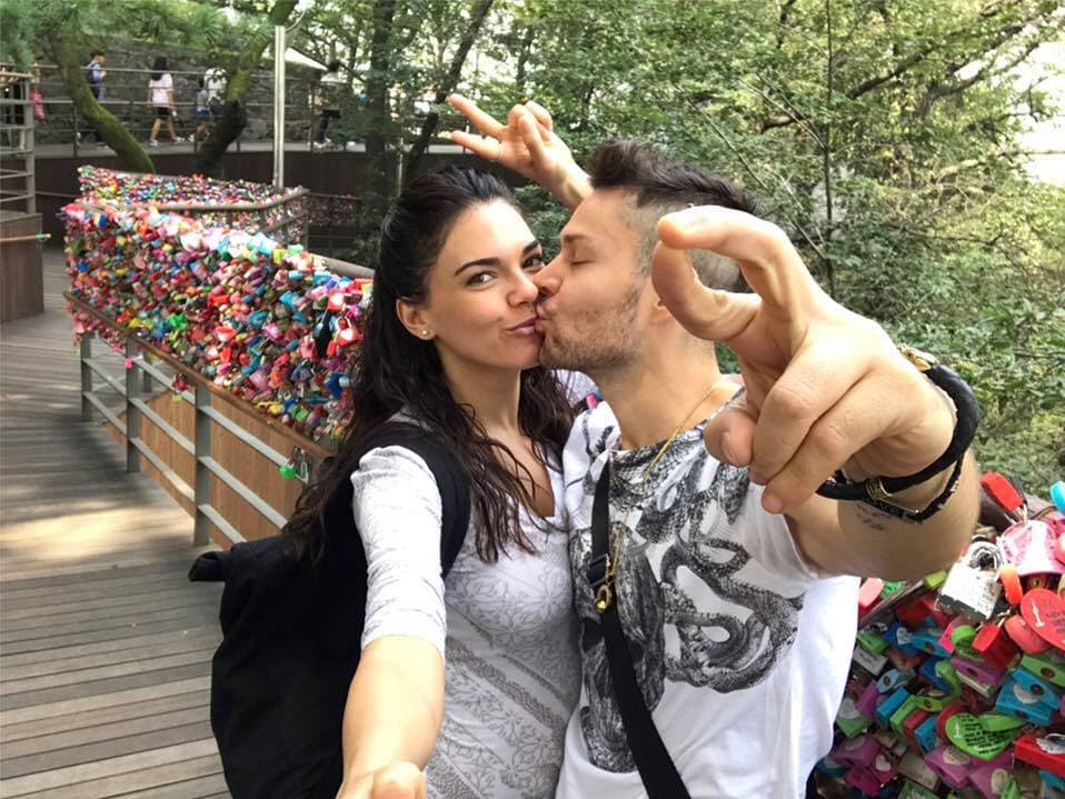 "Te amo mi cielo bonito, gracias por todo y por tanto!!! @saidelcaballero ❤️💋🙏😋😊☀️🌈", compartió 
<b><a href="http://www.univision.com/temas/livia-brito">Livia</a></b> en Facebook.