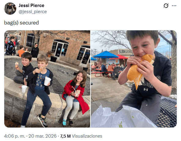 Jessi Pierce compartió una foto de sus hijos horas antes de que murieran.