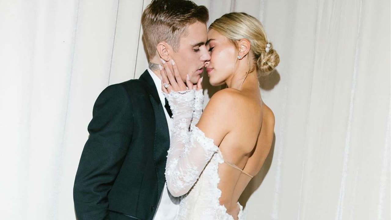 Finalmente, las fotos del vestido de novia de Hailey Baldwin en su boda con Justin Bieber