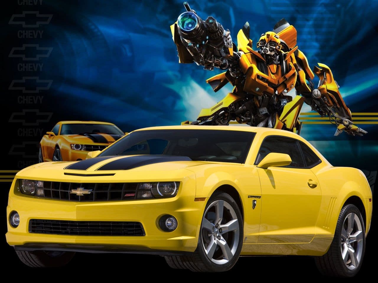 <b>Bumblebee, el Chevrolet Camaro de la franquicia The Transformers</b>
<br>
<br>En 2007, cuando la primera película de los Transformers llegó a los cines, la quinta generación del Chevrolet Camaro todavía estaba bajo desarrollo. No obstante, el filme contó con su auto concepto que dio vida a 
<b>Bumblebee</b>. Desde su primera aparición en la pantalla grande, Bumblebee se robó los corazones de muchos y ahora hasta cuenta con su propia película.