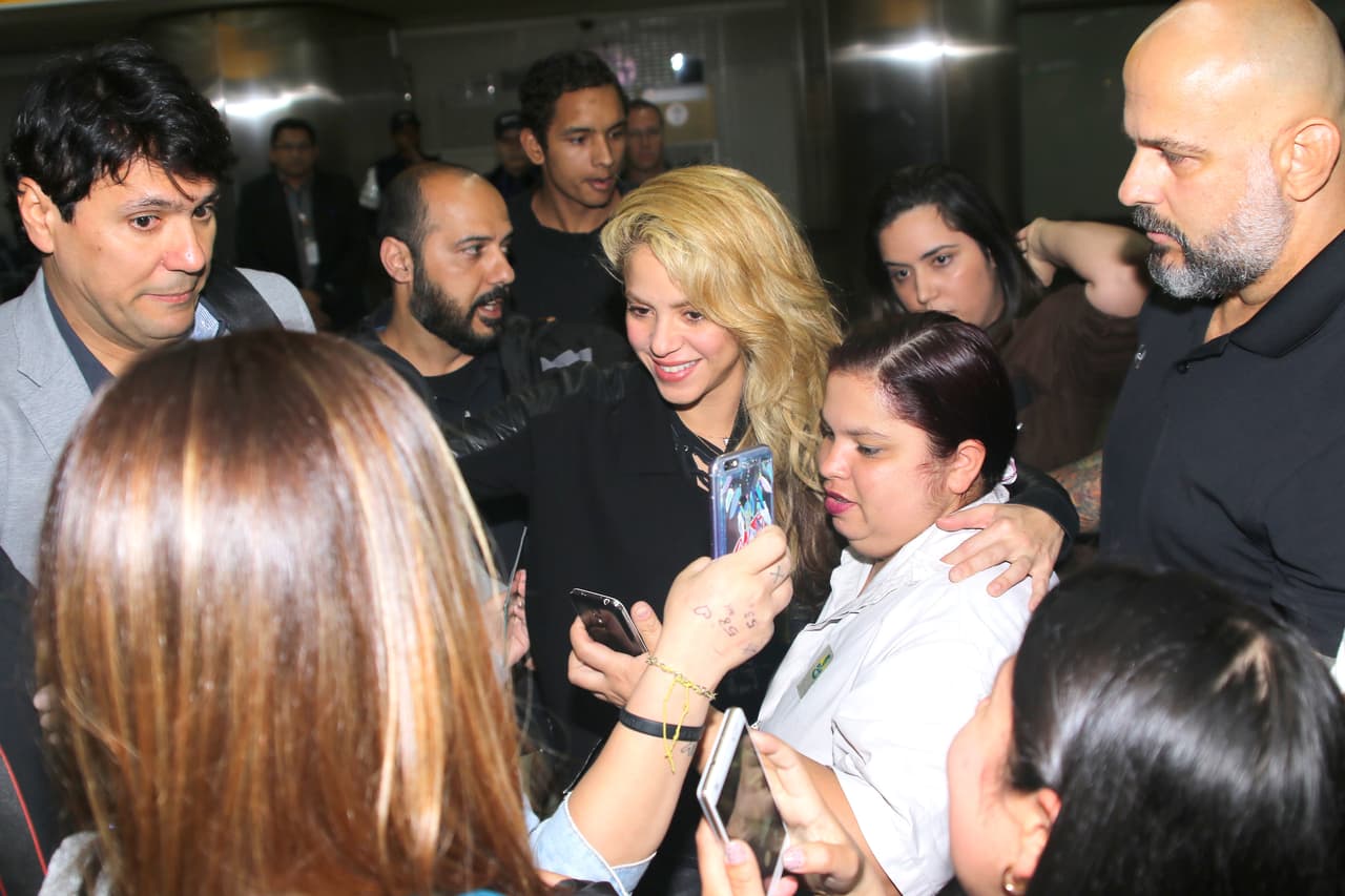 Todos querían su foto y su autógrafo.