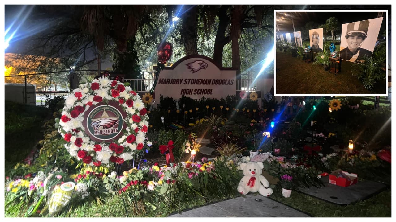 Comunidad honra a las víctimas en el 5 aniversario de la masacre de Parkland