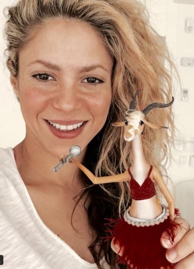 También enloqueció con 'Gazelle', personaje al que ella le da vida en la cinta.