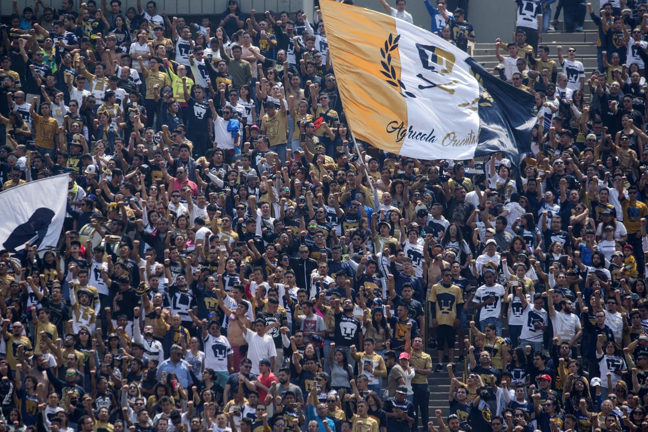 En el estadio Universitario la afición de Pumas respondió en este juego crucial, buscando la Liguilla del Clausura 2018.