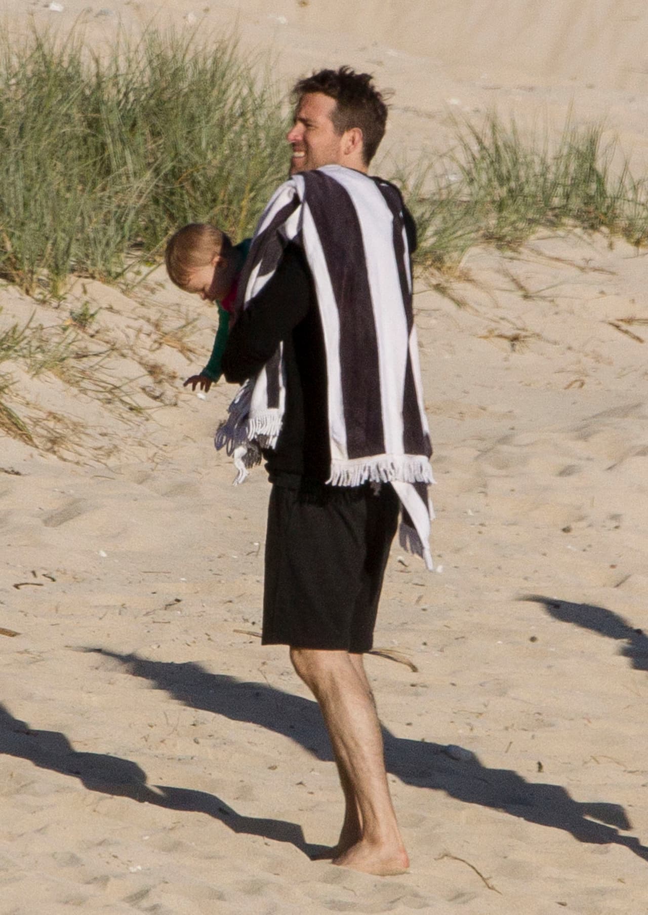 Se pusieron el traje de baño y a disfrutar otra vez el clima.