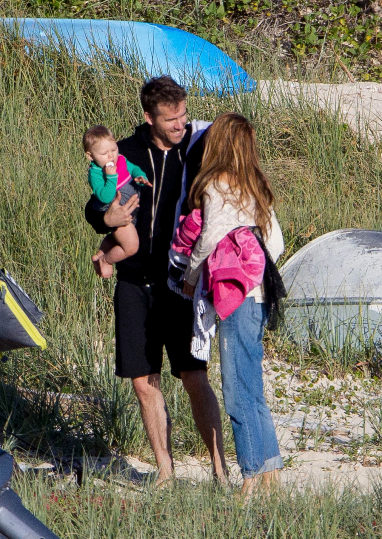 Y los famosos compartieron una miradita de felicidad.