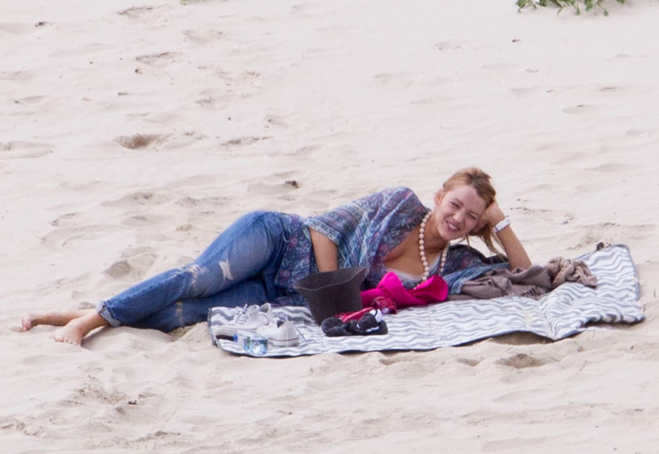 Blake, muy relajada.