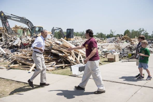 "Estoy aquí para recordarles que no están haciendo ese trabajo solos. Su país va a estar aquí para ustedes. Vamos a apoyarles en todos los pasos del camino", insistió.