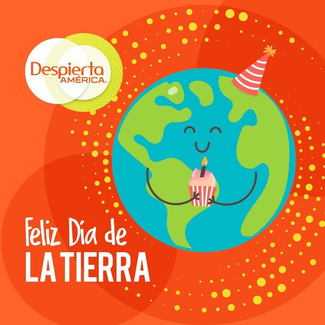 Un pastelito para nuestra inigualable, asombrosa y única Tierra, nuestro hogar.