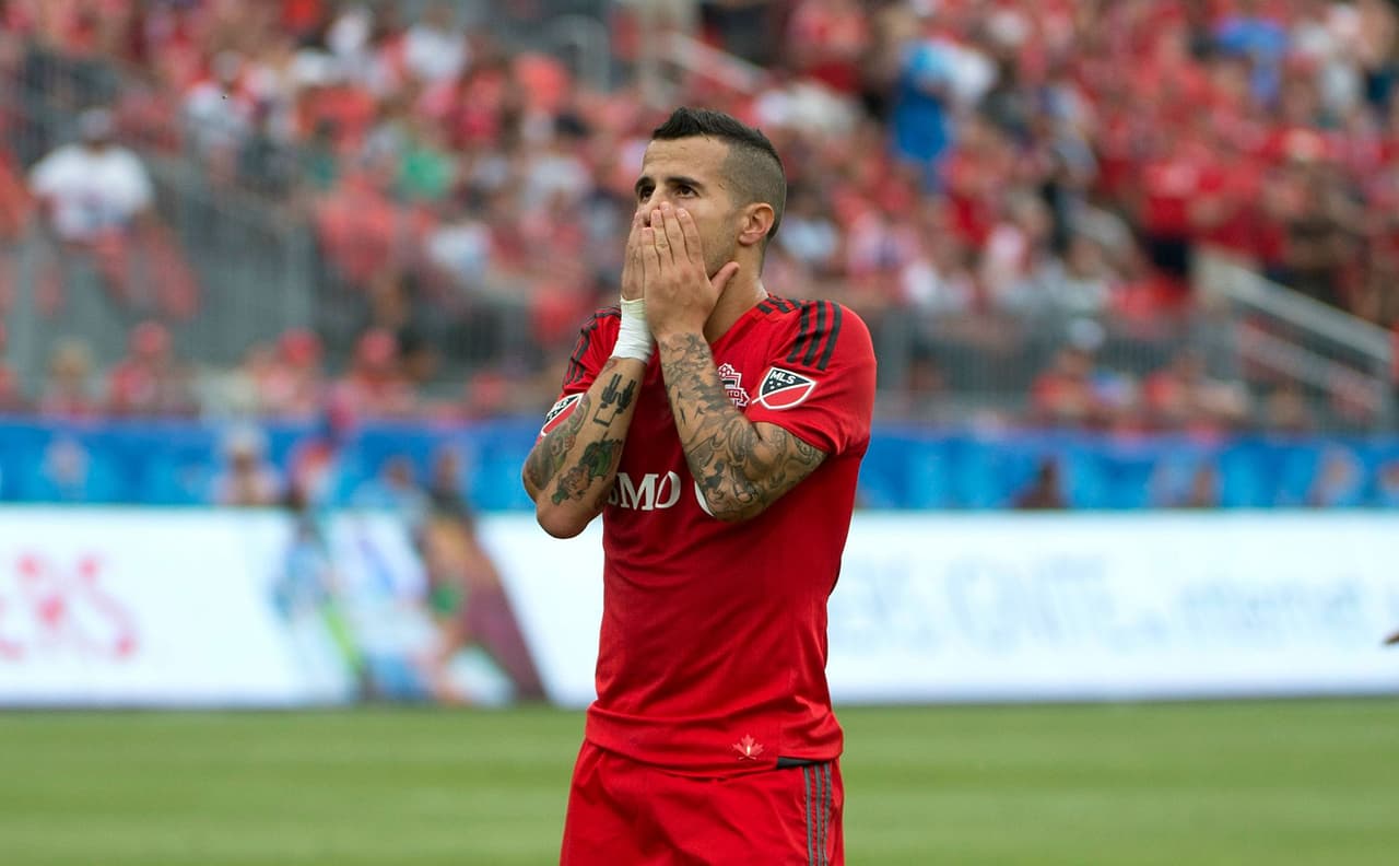 Sebastian Giovinco se lamenta
