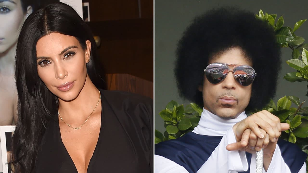 Cuando Prince corrió a Kim Kardashian del escenario