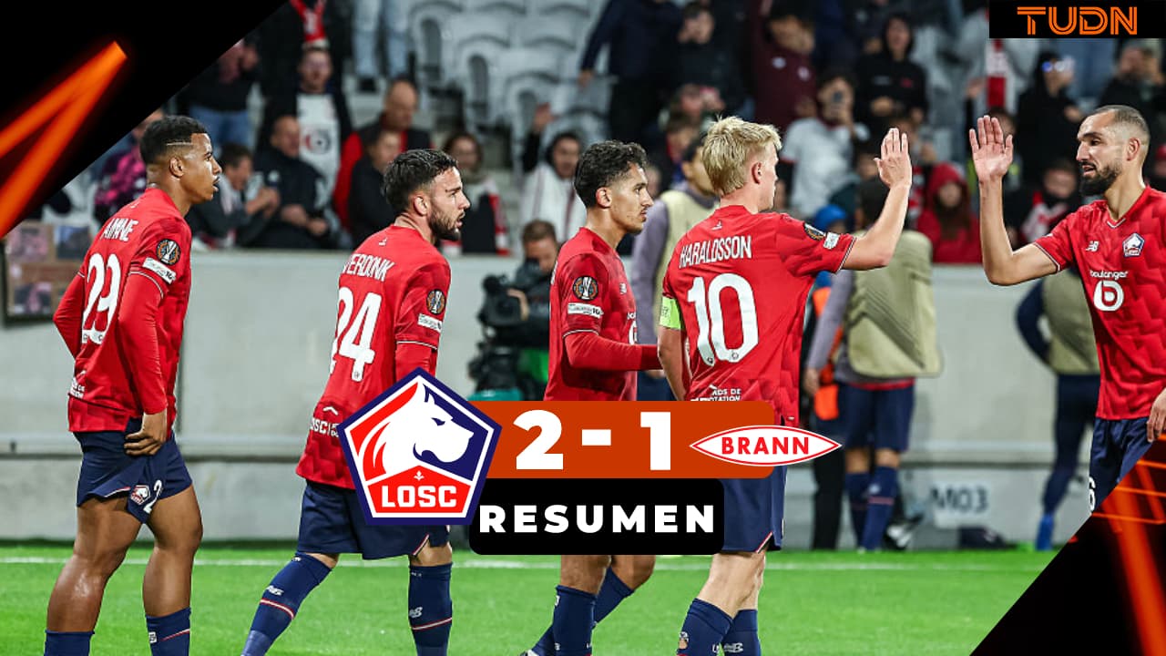 Resumen | Lille inicia con victoria la UEFA Europa League