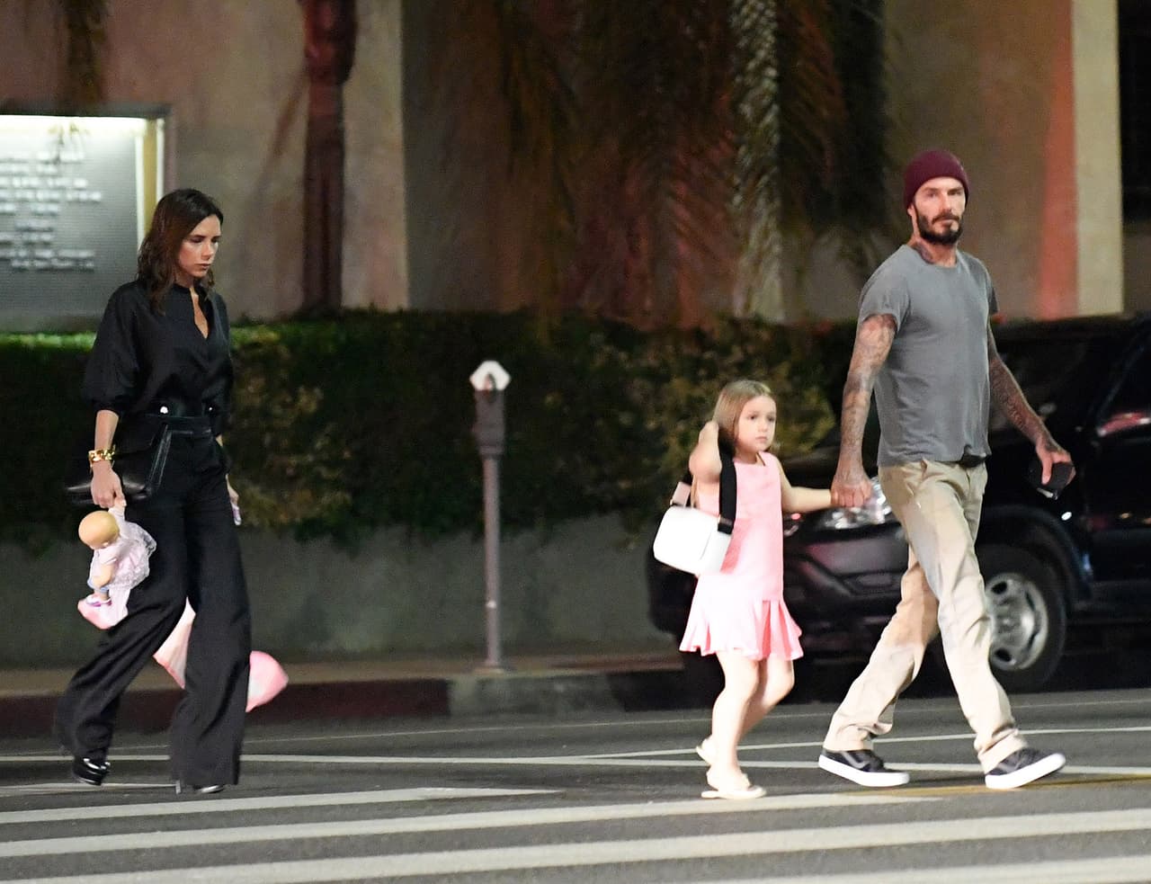 De un momento a otro los hermanos Beckham desaparecieron de la escena.