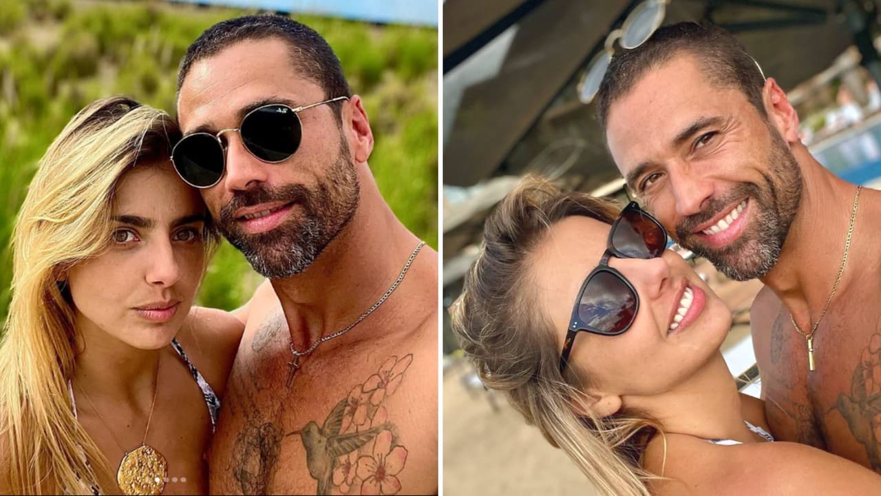 Michelle Renaud y Matías Novoa