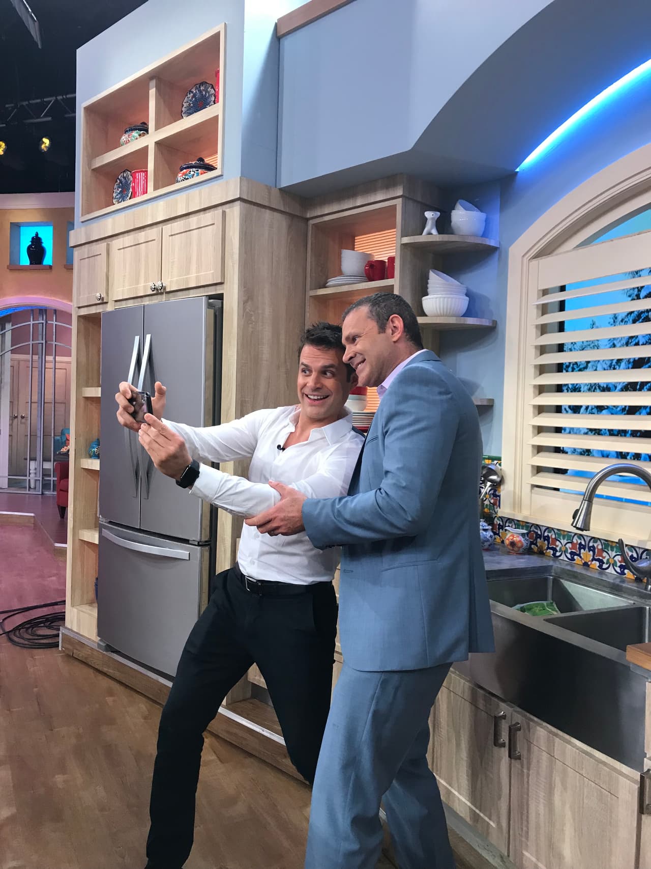 La 'selfie' del recuerdo no podía faltar. Siempre es un gusto recibir a Mark en nuestra casa.