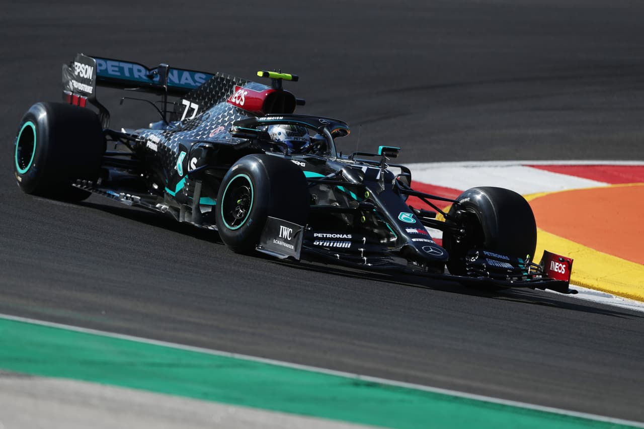 Bottas se lleva la segunda práctica del GP de Portugal