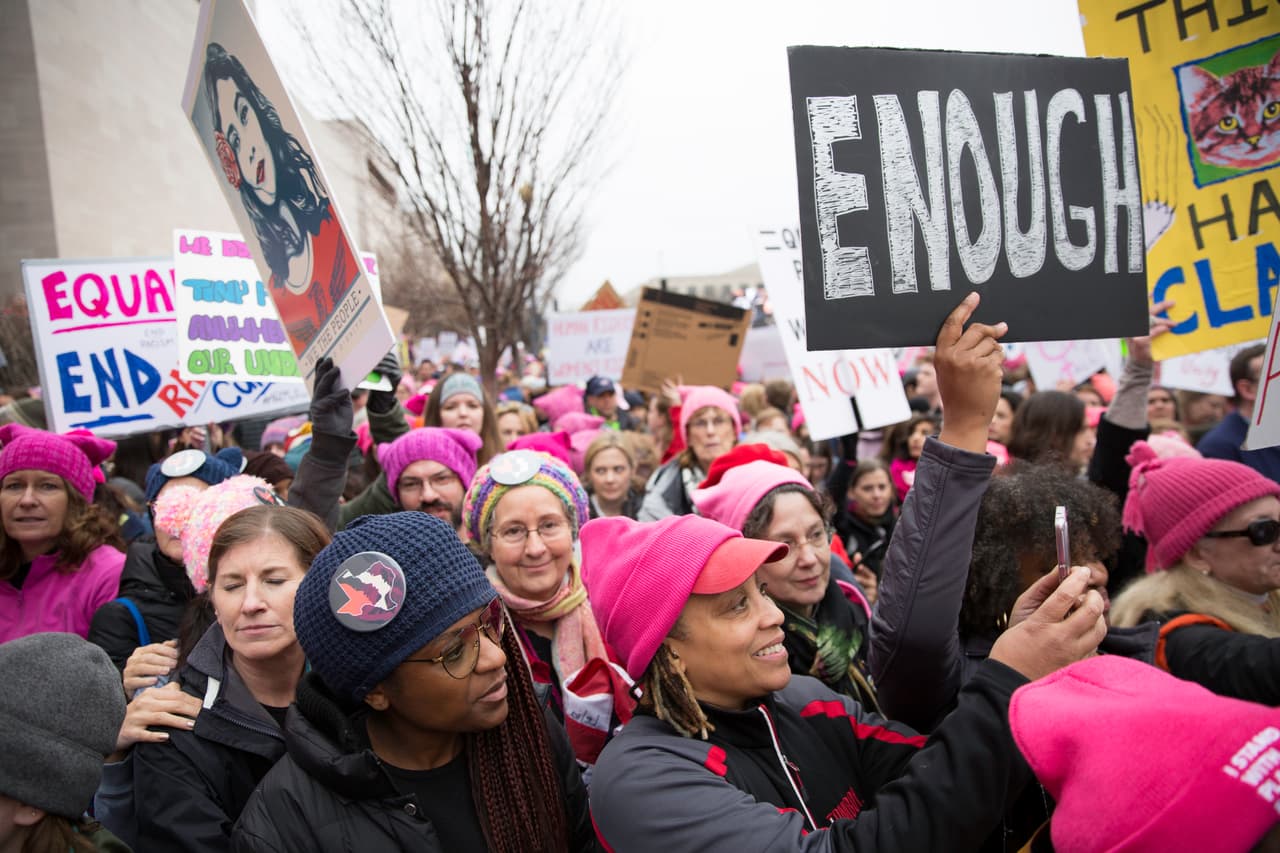 Quienes salieron a marchar este sábado ejercieron sus derechos ciudadanos y le dijeron al mundo lo que piensan.