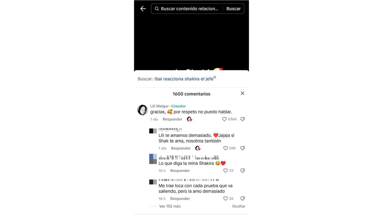 Lili Melgar habría lanzado una misiva en TikTok.