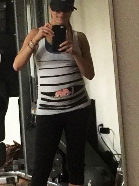 Muy orgullosa, ha presumido el proceso de estos meses como mamá primeriza.